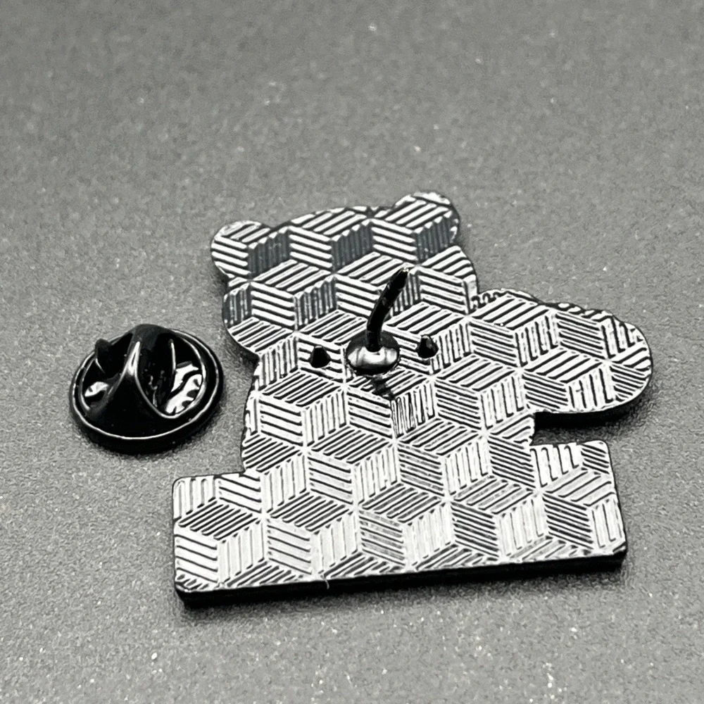 Panda Bear Philadelphia Philly‎ Cheesesteak Cute Lapel Hat Pin